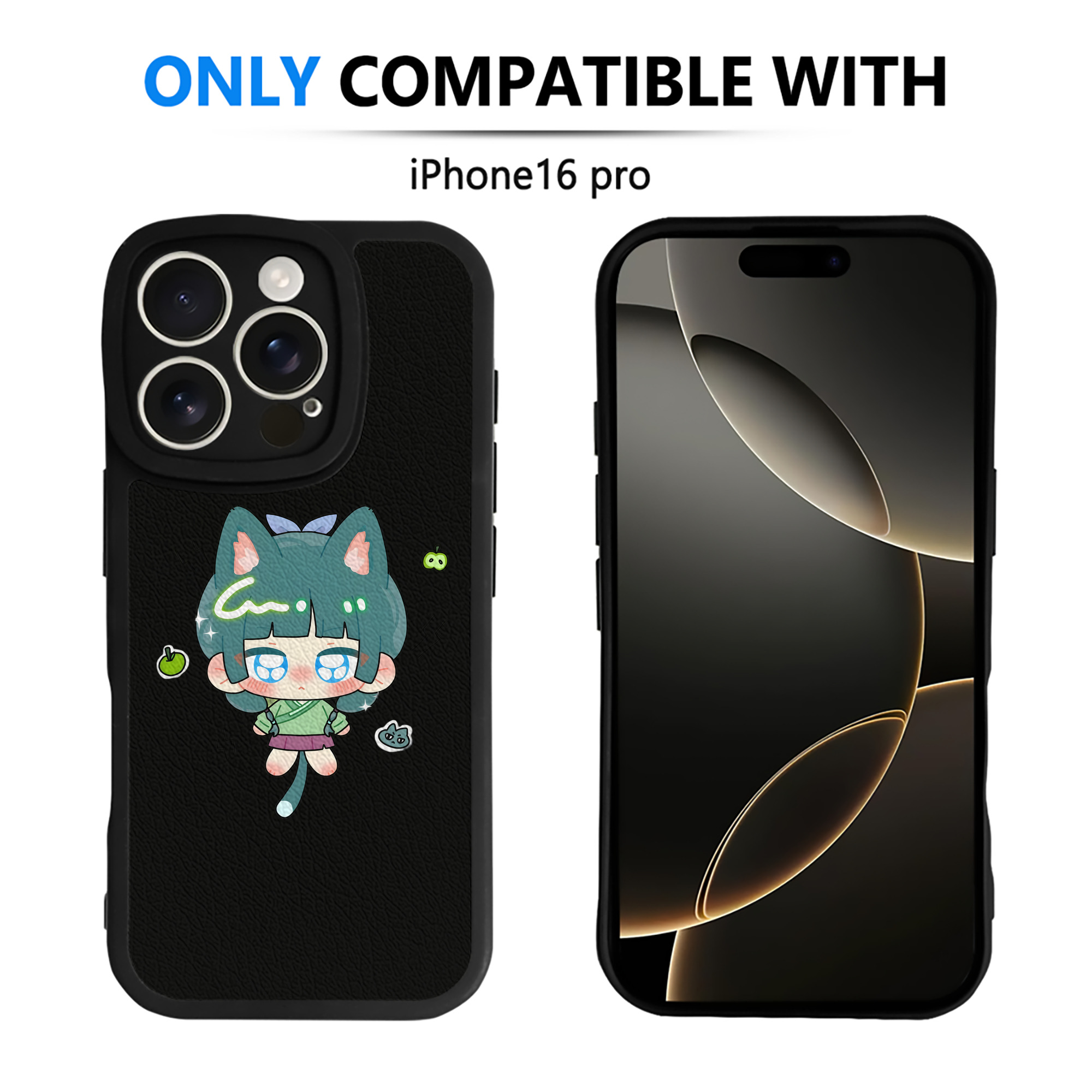 薬屋のひとりごと The Apothecary Diaries 【iPhone 16シリーズ対応】シリコンスマホケース（レザー調） 材質：シリコン
